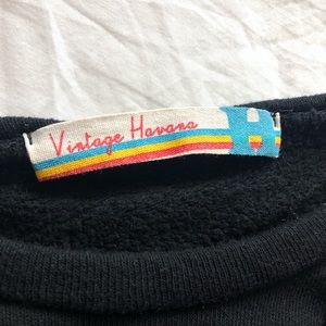 distressed super cute VINTAGE HAVANA long sleeve